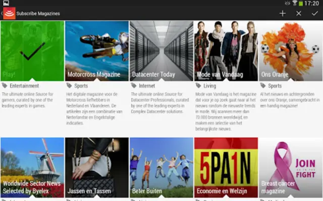 BuzzTalk Reader android App screenshot 3